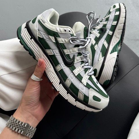 Nike P-6000 White/Green ALL21438 фото