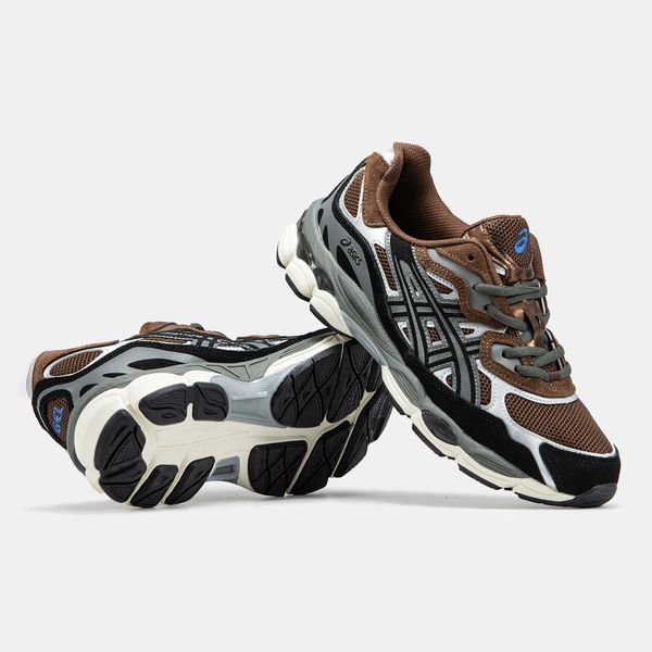 Asics Gel-NYC Brown Black Grey ALL19571 фото