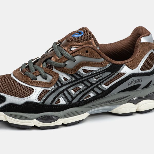 Asics Gel-NYC Brown Black Grey ALL19571 фото