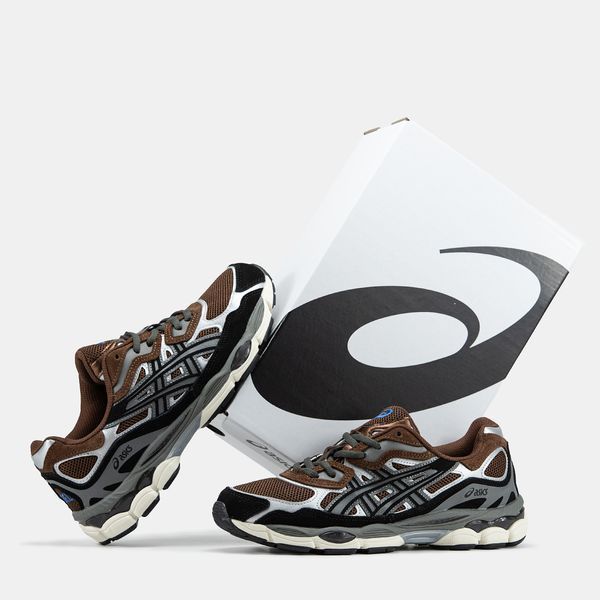 Asics Gel-NYC Brown Black Grey ALL19571 фото
