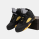 Jordan 5 Retro Black Yellow ALL19522 фото 4