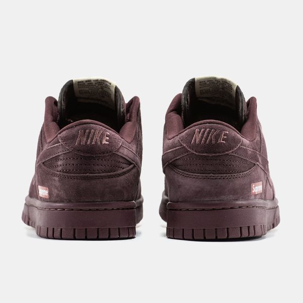Nike SB Dunk Low x Supreme Bordo ALL24995 фото