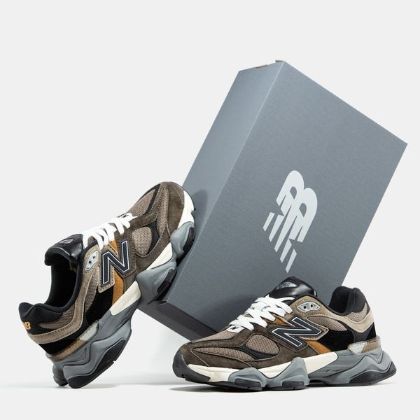 New Balance 9060 Brown Black Grey ALL21651 фото