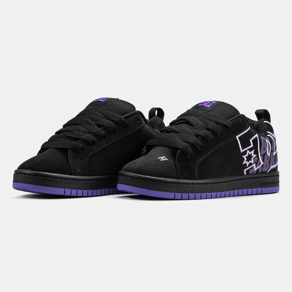 DC Shoes Court Graffik Black Purple ALL17397 фото