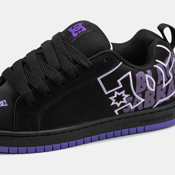 DC Shoes Court Graffik Black Purple ALL17397 фото