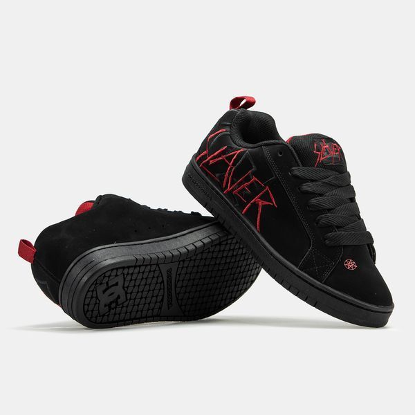 DC Shoes Court Graffik x Slayer Black Red ALL17102 фото