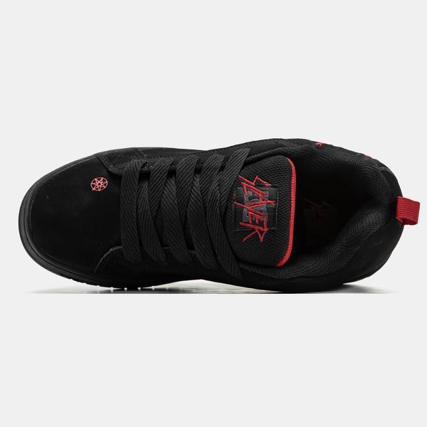 DC Shoes Court Graffik x Slayer Black Red ALL17102 фото