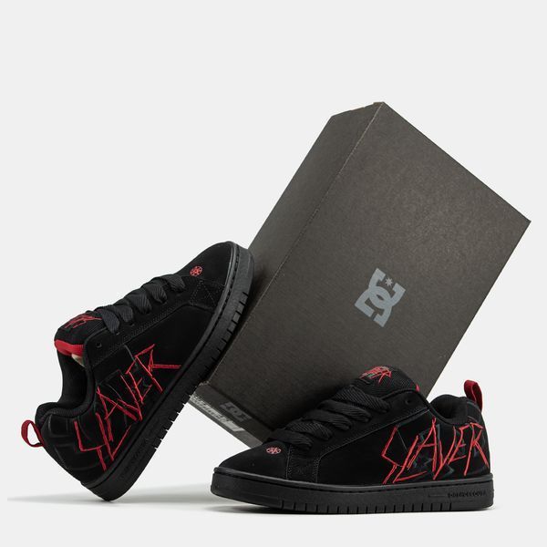 DC Shoes Court Graffik x Slayer Black Red ALL17102 фото