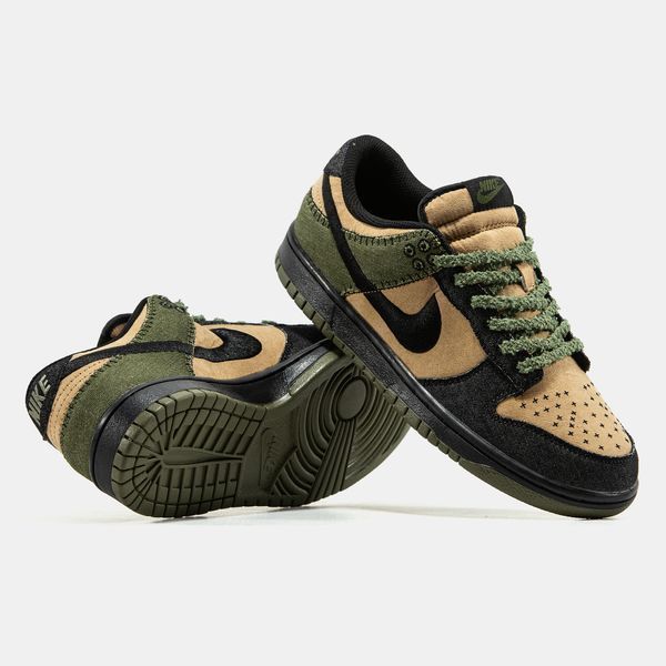 Nike SB Dunk Low Khaki Beige Black ALL24061 фото