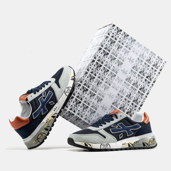 Premiata Mick Blue Grey ALL21011 фото