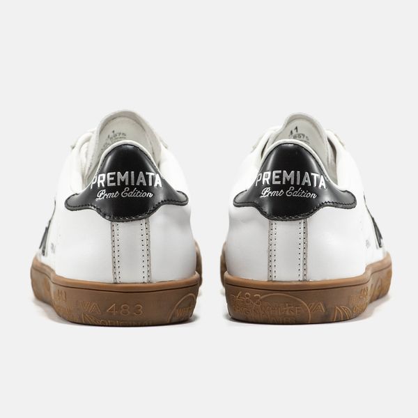Premiata Steven White Black ALL23529 фото