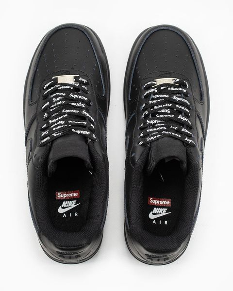 Nike Air Force 1 '07 Supreme "Black" ALL04725 фото
