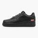 Nike Air Force 1 '07 Supreme "Black" ALL04725 фото 1
