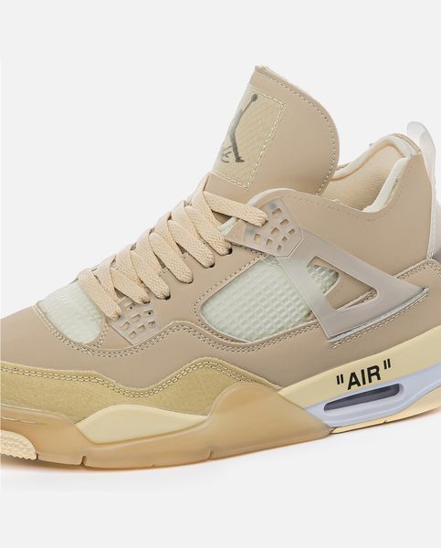 Air Jordan 4 Retro Off-White Sail ALL01716 фото