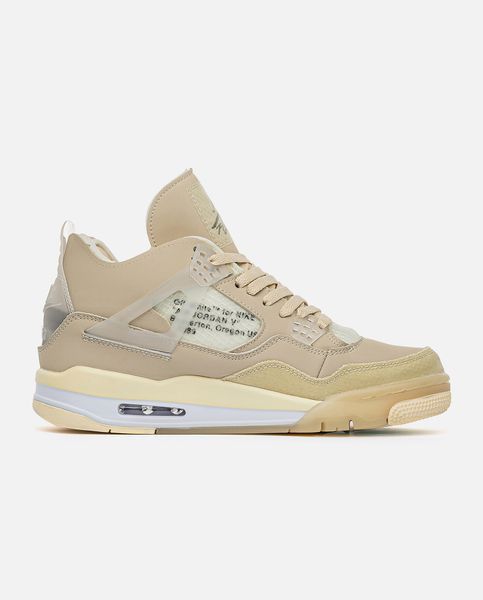 Air Jordan 4 Retro Off-White Sail ALL01716 фото