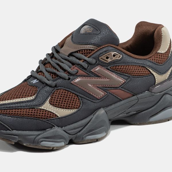 New Balance 9060 Brown Black ALL21652 фото