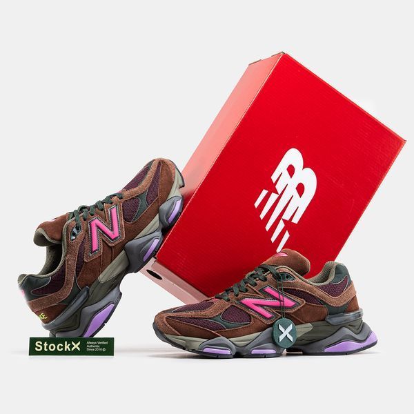 New Balance 9060 Burgundy Pink ALL13031 фото