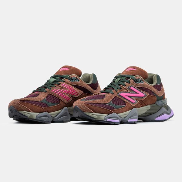 New Balance 9060 Burgundy Pink ALL13031 фото