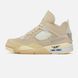 Air Jordan 4 Retro Off-White Sail ALL01716 фото 1