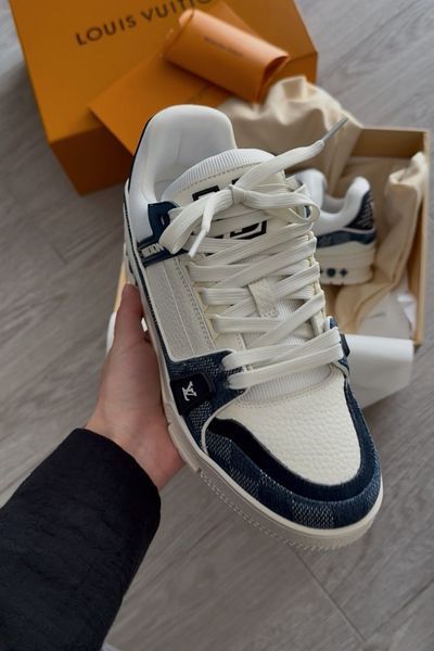 Louis Vuitton Trainer Erkek Deri Sneaker ALL22826 фото