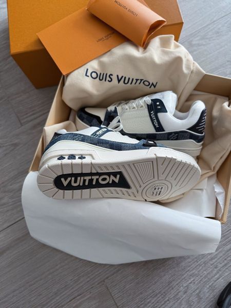 Louis Vuitton Trainer Erkek Deri Sneaker ALL22826 фото
