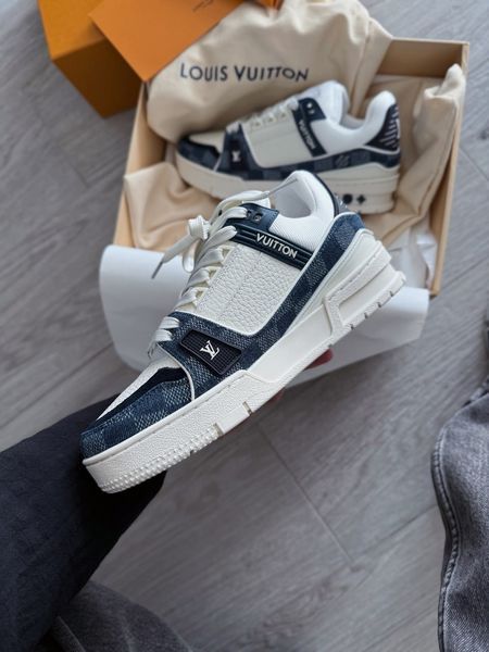 Louis Vuitton Trainer Erkek Deri Sneaker ALL22826 фото