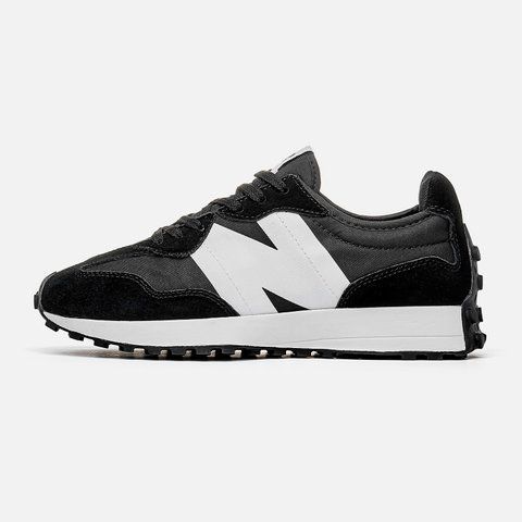 New Balance 327 Black White ALL06117 фото