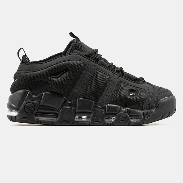 Nike Air More Uptempo Low Total Black ALL23593 фото