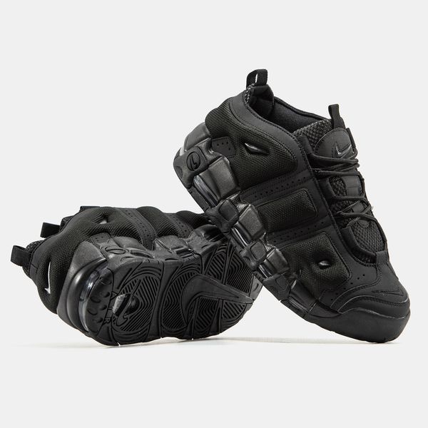 Nike Air More Uptempo Low Total Black ALL23593 фото