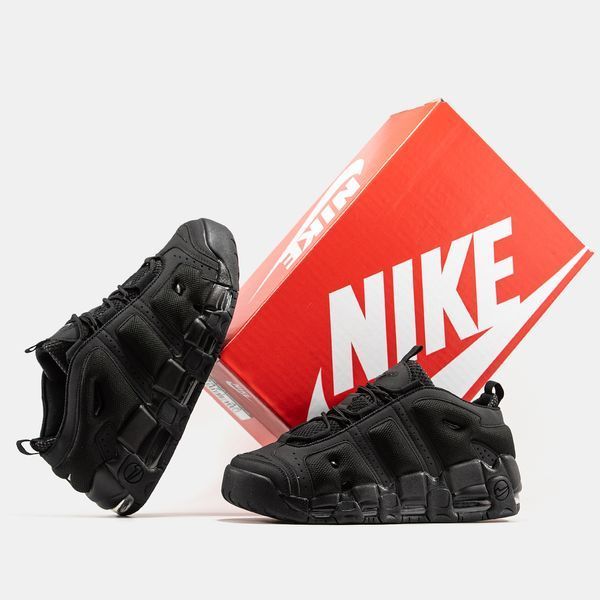 Nike Air More Uptempo Low Total Black ALL23593 фото