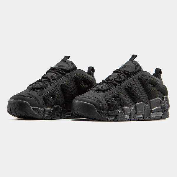 Nike Air More Uptempo Low Total Black ALL23593 фото