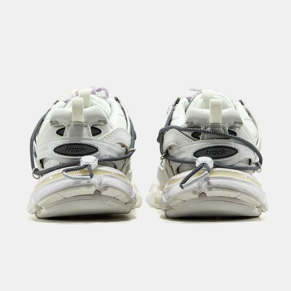Balenciaga Track Trail Laces Sneaker in White/lilac ALL22148 фото