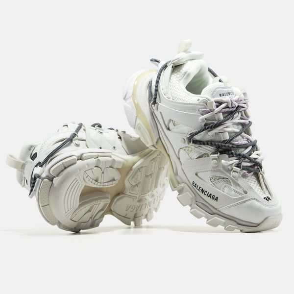 Balenciaga Track Trail Laces Sneaker in White/lilac ALL22148 фото
