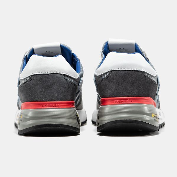 Premiata Mick Black Grey White Blue ALL20723 фото