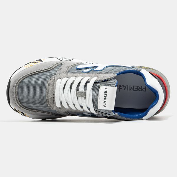 Premiata Mick Black Grey White Blue ALL20723 фото