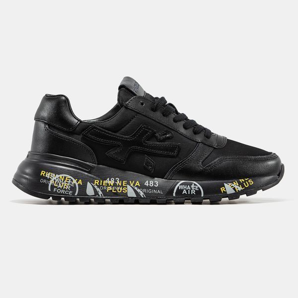 Premiata Mick Triple Black ALL18765 фото