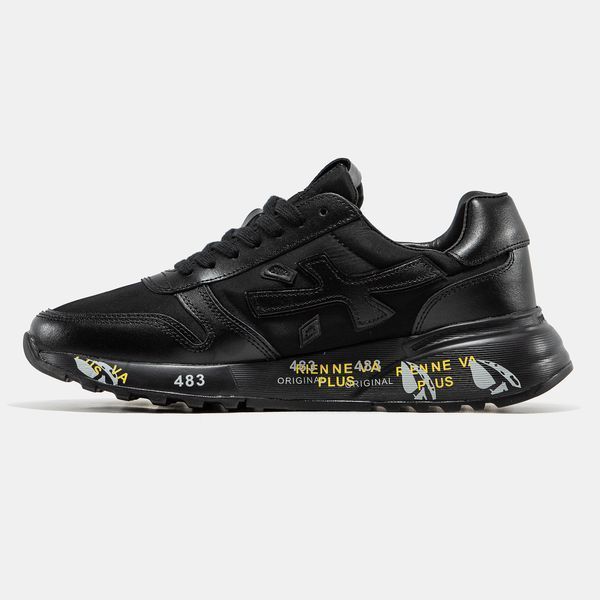 Premiata Mick Triple Black ALL18765 фото