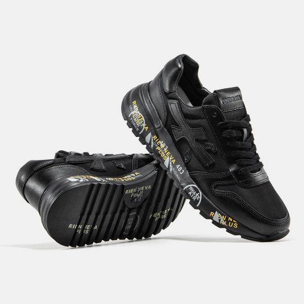 Premiata Mick Triple Black ALL18765 фото