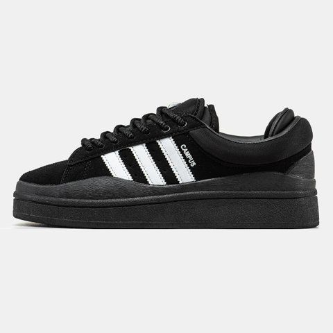Adidas Campus x Bad Bunny Black White ALL12765 фото