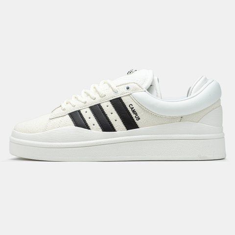 Adidas Campus x Bad Bunny White Black ALL12513 фото