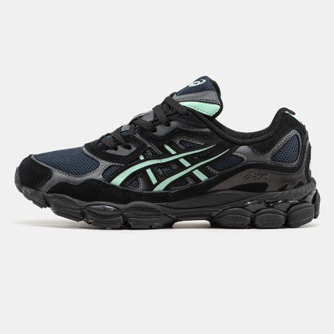 Asics Gel-NYC Black Navy Mint ALL23501 фото