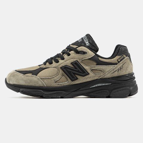 New Balance 990 Gore-Tex Thermo Beige Black ALL25830 фото