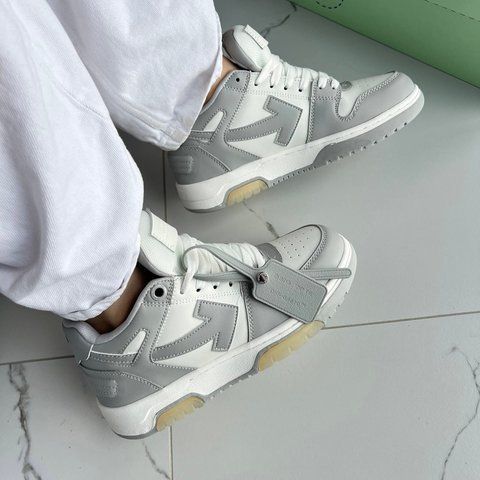 Off-White Out of Office Grey White ALL22373 фото