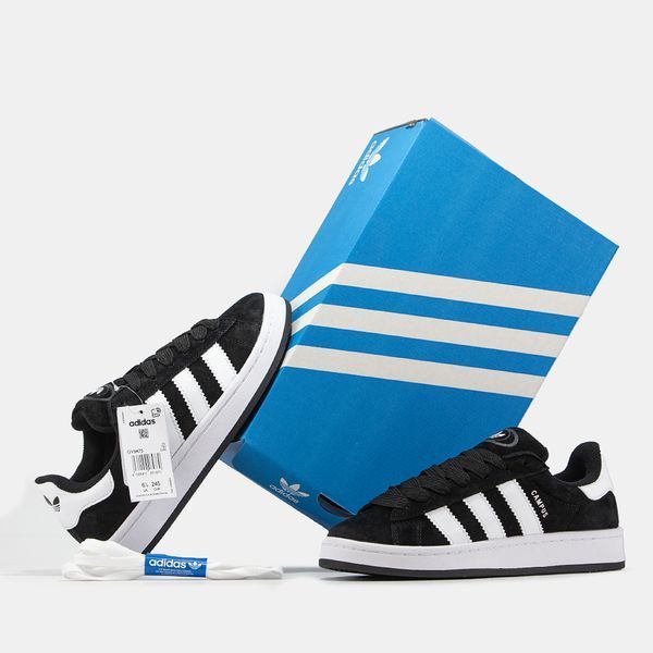 Adidas Campus Black White ALL13317 фото