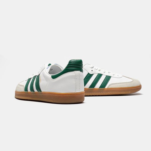 Adidas Samba White Green ALL11422 фото