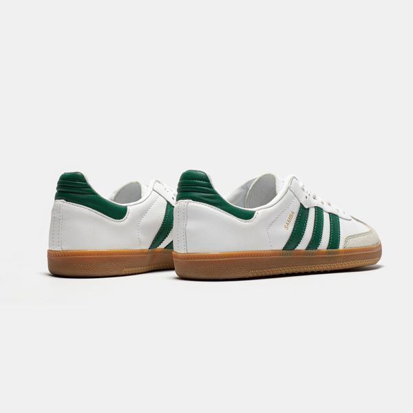 Adidas Samba White Green ALL11422 фото