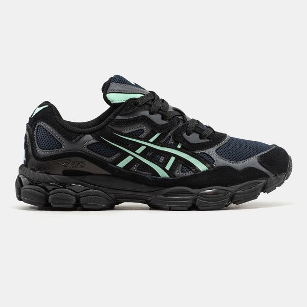 Asics Gel-NYC Black Navy Mint ALL23501 фото