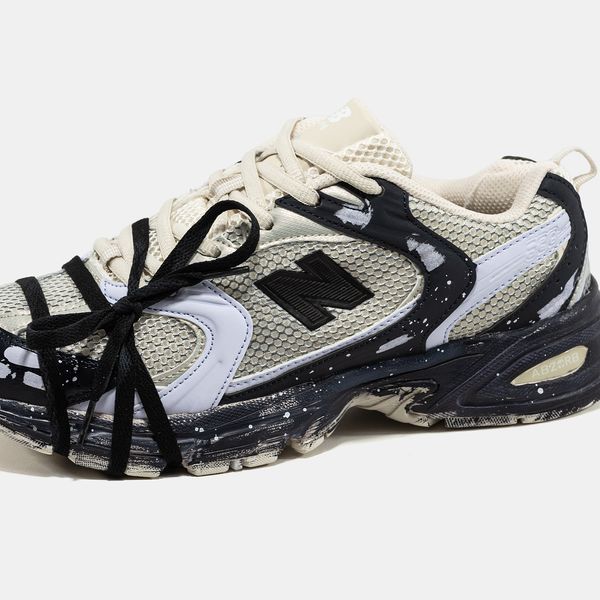 New Balance 530 Custom Beige Black ALL22409 фото