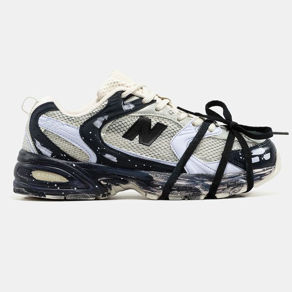 New Balance 530 Custom Beige Black ALL22409 фото