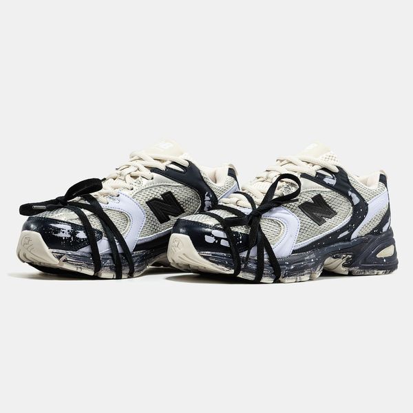 New Balance 530 Custom Beige Black ALL22409 фото